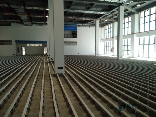 籃球館運(yùn)動木地板施工流程2